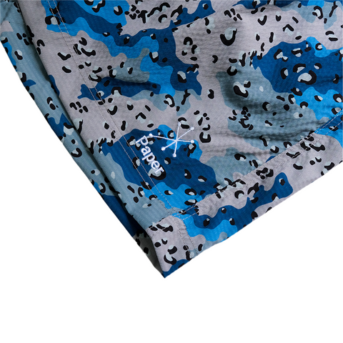 Breath Short Camo Blue