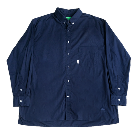 Office Shirt Long Navy