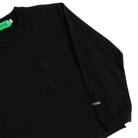 Kids Heavy Long Black