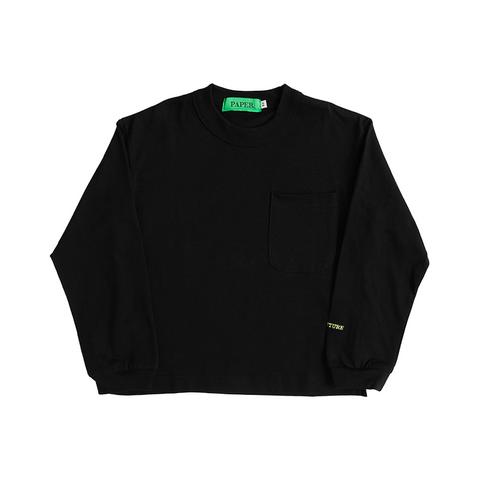 Kids Heavy Long Black