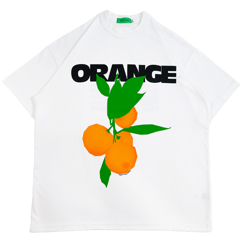 Orange Fruit White