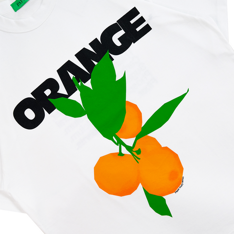Orange Fruit White