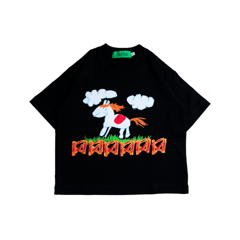 Kids Horse Black