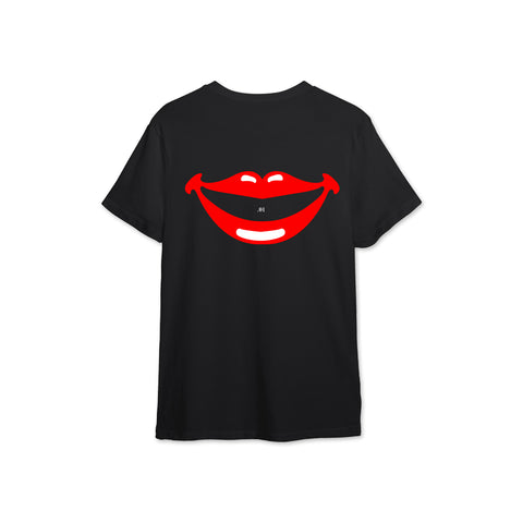 Lips Black Tees